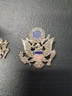 US Army Eagle vintage Sweetheart Brooch Pin WWII  — photo 1