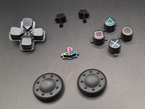 Retro PS5 Controller Classic Buttons Kit D-Pad, Home X-O Buttons Option Remote - Picture 15 of 24
