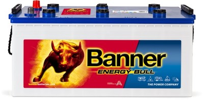 Batterie Stationnaire Banner Energy Bull 12V 230Ah Pour Camping-car - Réf. 96801