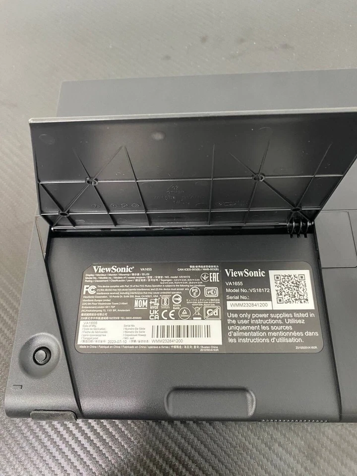 ViewSonic VA1655 16" Full HD LED Backlit Display 15.6" Viewable Monitor New Open - Image 4 of 4