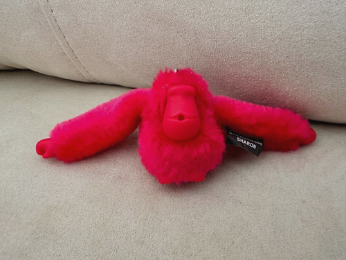 NWT KIPLING MONKEY KEYCHAIN KEY RING CHARM BLACK RED GRAY BLUE GREEN SUCK THUMB - Picture 94 of 164