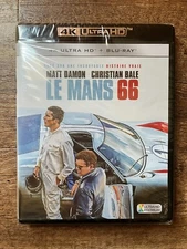 Ford V Ferrari [AKA Le Mans '66] (4K UHD + Blu-ray, EU Import, Region Free) NEW
