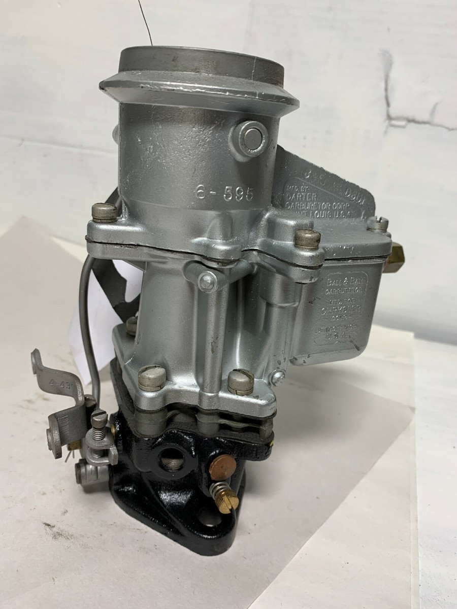 1937-1938 PLYMOUTH DODGE RESTORED CARBURETOR REBUILT CTH2