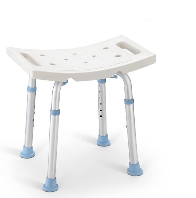OasisSpace Shower Chair, Adjustable Bath Stool chair for Inside