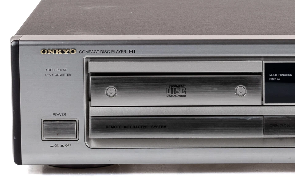 Onkyo DX-6810 CD Player silber / gewartet 1 Jahr Garantie [2] - Bild 2 von 4