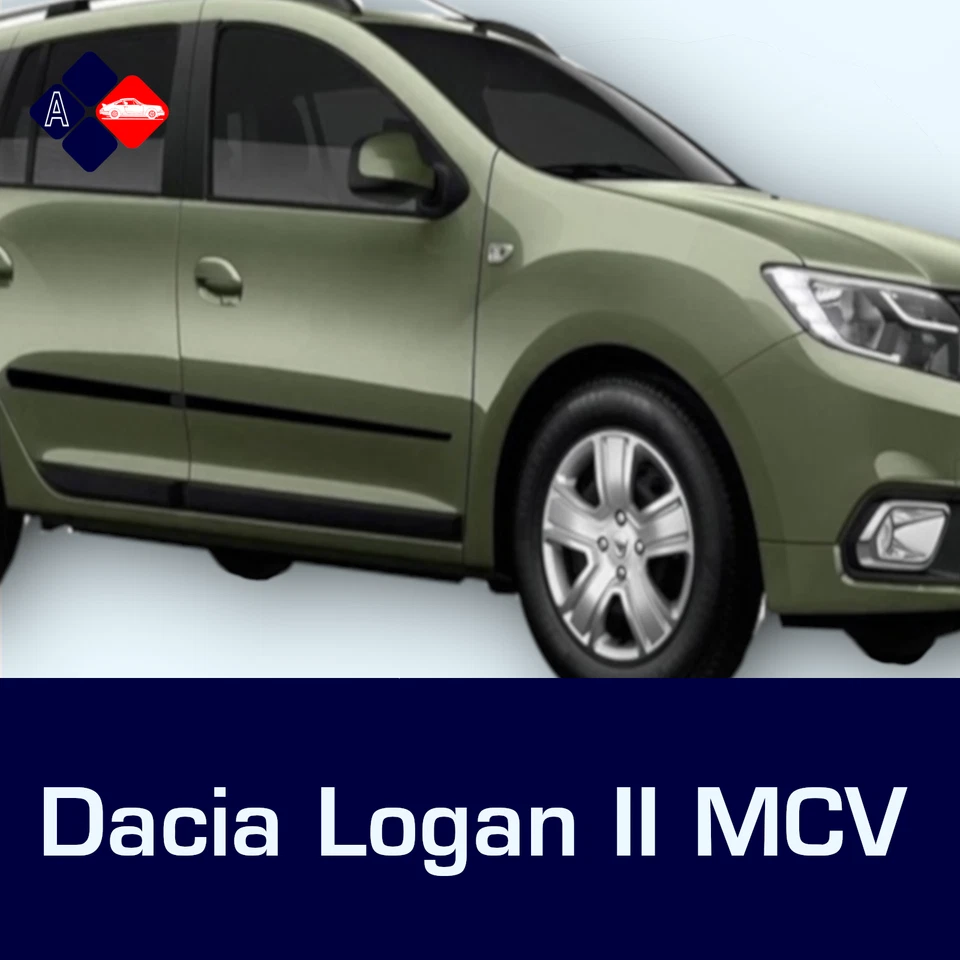 Tiras de frotar Dacia Logan II Estate | Protectores de puertas | Kit de carrocería de molduras laterales - Imagen 4 de 4