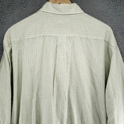 Brooks Brothers Button Down Langarm Hemd Herren L Woven In Italy Grün - Bild 15 von 19