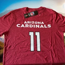 NWT-NFL~ARIZONA CARDINALS LARRY FITZGERALD YOUTH SHIRT (XL) 16-18
