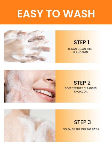 Tumeric Seife Kurkuma Creme Whitening Makel Korrektor dunkle Flecken Heller - Bild 22 von 23