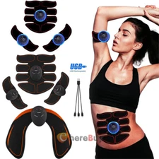 EMS Abdominal Muscle Core Toning Trainer Stimulator Flex Toner Tactical Exercise