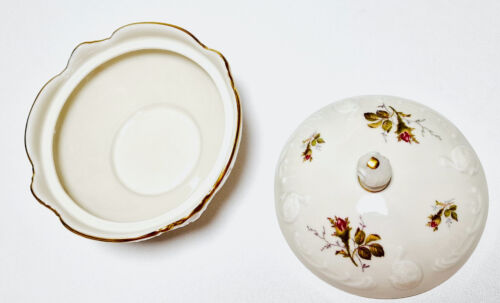 Rosenthal Classic Rose Porzellan - Deckeldose/Bonbonniere - Moosrose Dekor - Bild 5 von 8