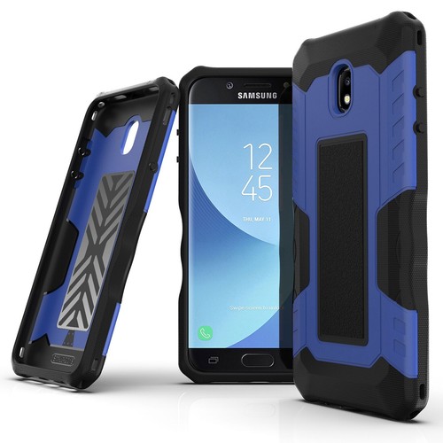 For Samsung Galaxy J7 Star/Crown/V 2018 Phone Case Armor Bump Ribs Hard Cover - Picture 11 of 13
