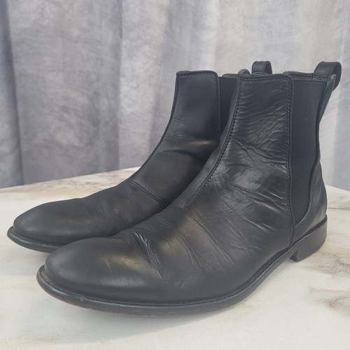 John Varvatos ⭐ USA Chelsea Boots Men's Size 9 M Black - Picture 4 of 18