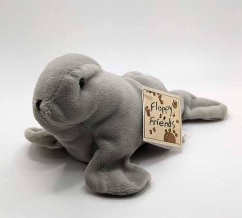 Floppy Friends Spencer the Seal 8" Plush Toy Stuffed Animal with TAGS - Picture 2 of 8