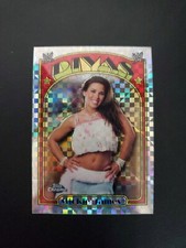 MICKIE JAMES 2007 TOPPS HERITAGE CHROME XFRACTOR REFRACTOR #58 Nrmt WWE Divas