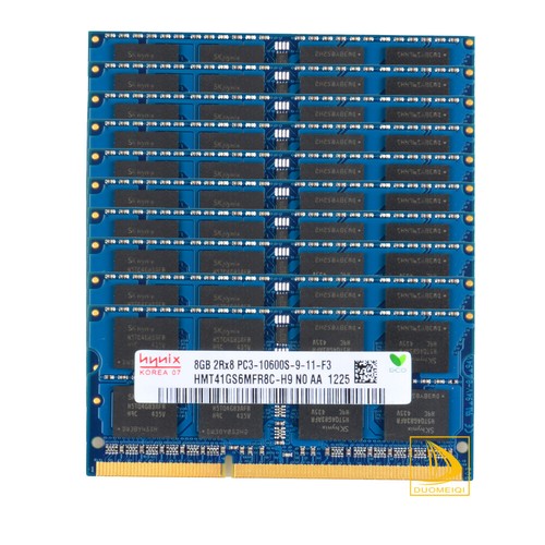 Hynix 10PCS 8GB DDR3 1333mhz 2RX8 PC3-10600S 204pin SODIMM Laptop Memory RAM CPU - Picture 8 of 9