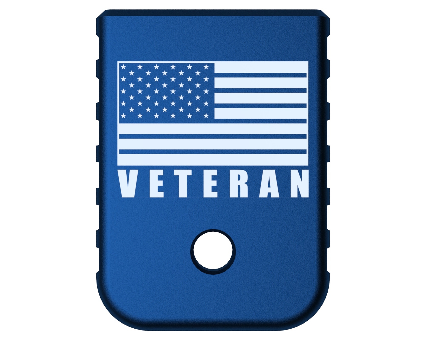 Rowe Tactical Mag Base Plate for Glock Gen 1-5 - (Straight) US Flag Veteran