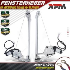 2x Fensterheber Hinten mit Motor f&uuml;r Mercedes-Benz E-Klasse W124 Saloon S124