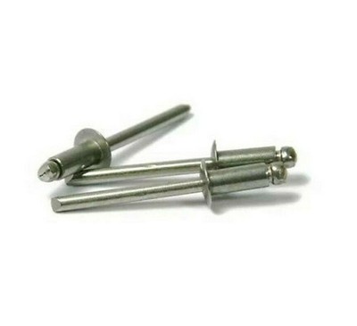 4.8mm x 25mm Blind rivet Steel pop rivets Pack of 25 *Top Quality! Dome head