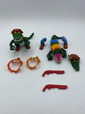 Playmates, Teenage Mutant Ninja Turtles TMNT 1989 Leatherhead Accessory & Parts