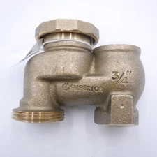 Superior V-19-466 Anti Siphon Valve Body 3/4" In Brass