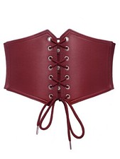 Bbonlinedres Womens Corset Belt Renaissance Costume Lace-up Elastic Underbust...