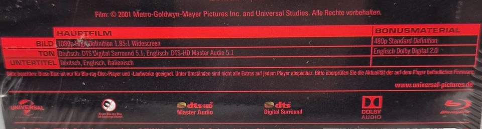 Hannibal - Limited Steelbook Blu-ray Edition - OOP - NEU OVP - Bild 3 von 3