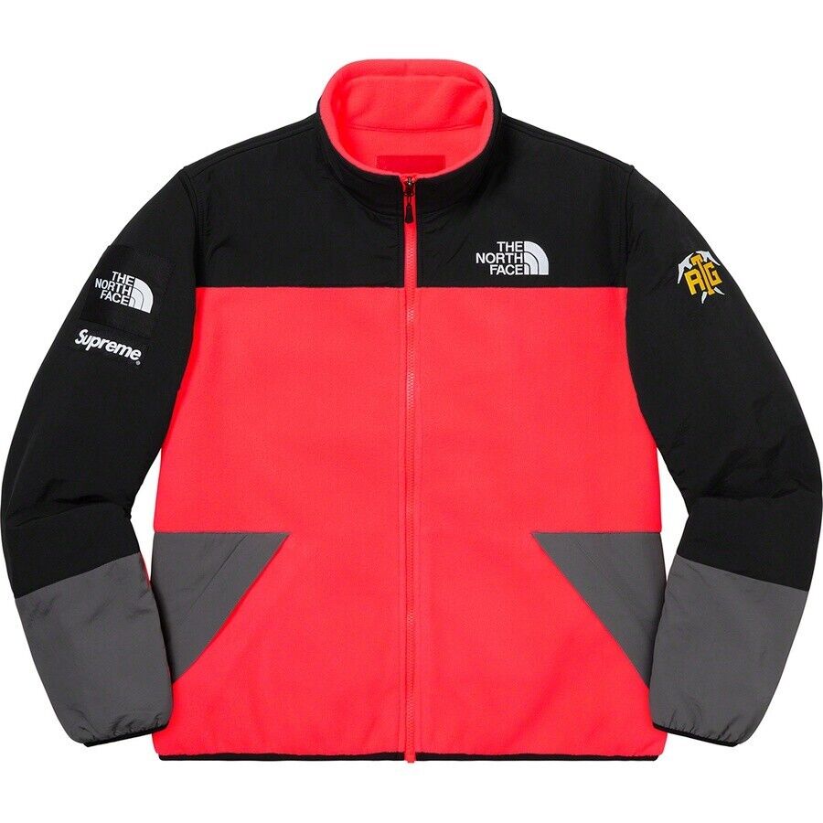 Supreme The North Face RTG Fleece Jacket Bright Red M