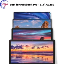 New for Macbook Pro 13.3" A2289 2020 LCD Display Screen Assembly +Top Cover+Tool