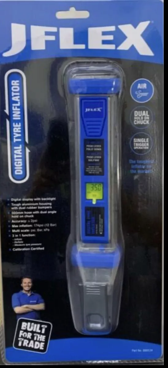 JFLEX Digital Tyre Inflator AIR 0 174 Psi 1 4
