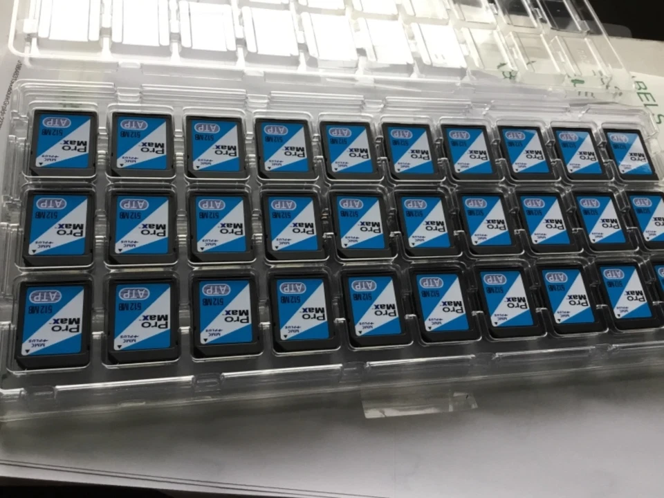 Tarjeta de memoria multimedia SD 1 pieza 512 mb ATP MMC para cámaras SD MMC antiguas PALM PDA Foto 3 de 3