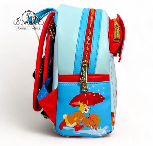 Loungefly Disney Sac à Dos Winnie L'ourson and Friend - Jour de Pluie - Picture 5 of 9
