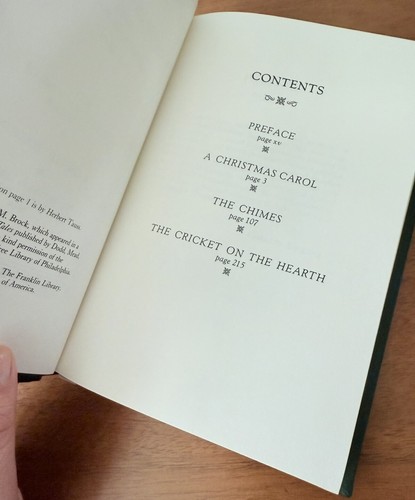 Three Christmas Books by Charles Dickens Franklin Library Green Leather Gilt Ltd - Picture 13 of 15