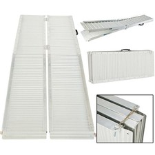 6ft Multi-fold Wheelchair Ramp Mobility Scooter Portable Carrier 600lbs