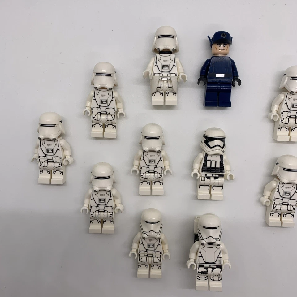 LEGO Star Wars First Order Captain Stormtrooper Snowtrooper Minifigure Lot - Image 2 of 3