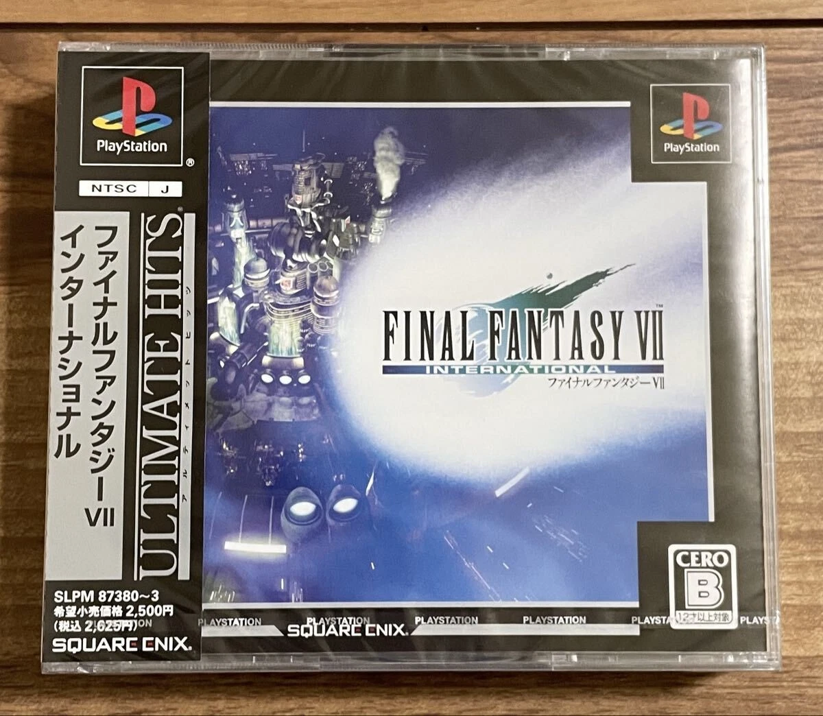 PS1 Final Fantasy 7 FF VII International Ultimate Hits NTSC-J