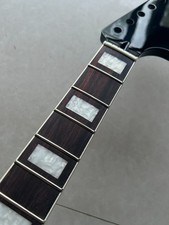 Big head 22 Fret 24 inch Black maple Electric guitar Neck parts Rosewood Inlay