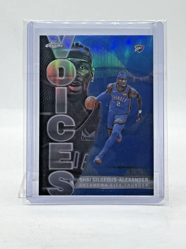 2025 Topps Chrome Shai Gilgeous-Alexander Base (RAW)