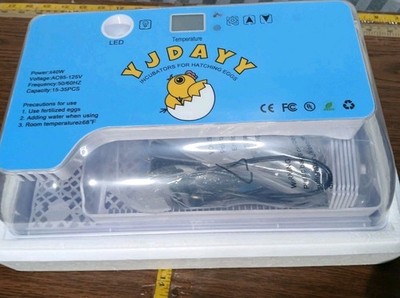Incubator for Hatching Eggs, Egg Incubator with Automatic Egg New In Box 