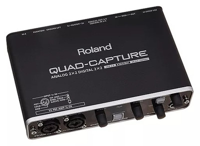 【Roland】 UA-55 QUAD-CAPTURE Roland UA-55 Quad-Capture USB Audio Interface | USA