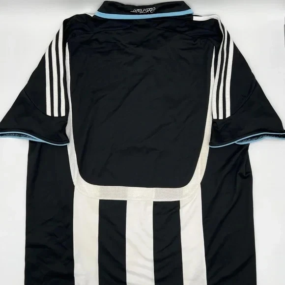 Newcastle United 2007/2008 Home ORIGINAL Adidas Rare Soccer Jersey (XL) - Image 3 of 4