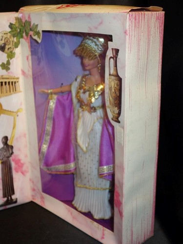 1996 GRECIAN GODDESS Barbie Great Eras Collection #15005 NRFB Damaged Box - 第 9/19 張圖片