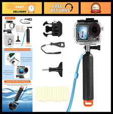 Waterproof Underwater Case for DJI Osmo Action 5/4/3 - 164FT Dive Housing Kit