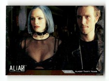 2002 Inkworks Alias S1 44 Losses Jennifer Garner Blue hair BXCP44