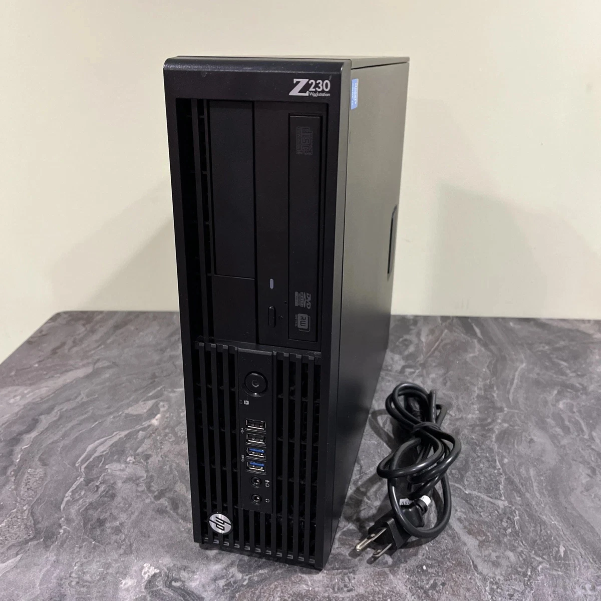 HP Z230 Small Form Factor (SFF) SSD (Solid State Drive) PC