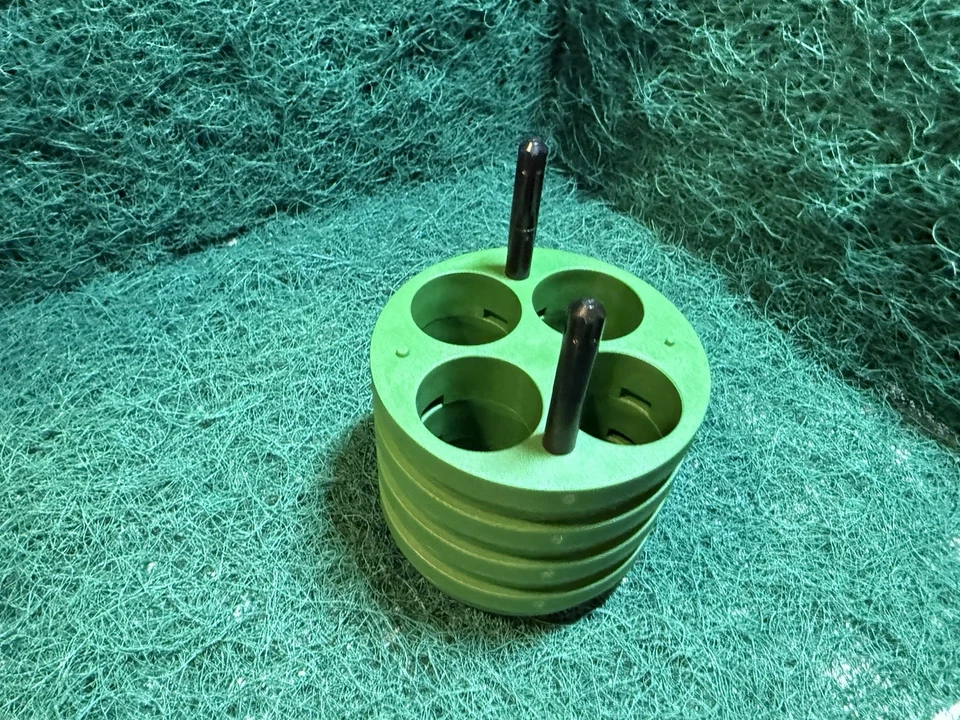 SORVAL HERAEUS 4 TUBOS RANURA CUBO ADAPTADOR INSERTO 54270 Foto 2 de 4