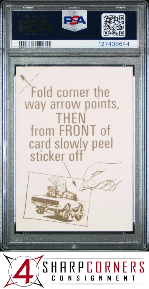 1973 FABULOUS ODD RODS-ODDER ODD RODS RE-ISSUE #7 CYCLE FAMILY POP 8 PSA 10 - Image 2 of 3