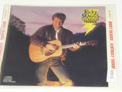RICKY SKAGGS kentucky thunder VG/VG+ (CD Album, Country, Epic)