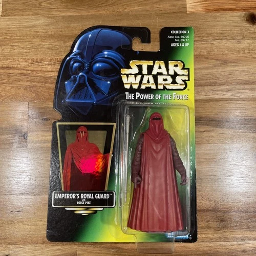 Kenner Star Wars Power Of The Force Green Card Hologram EmperorS Royal Guard
