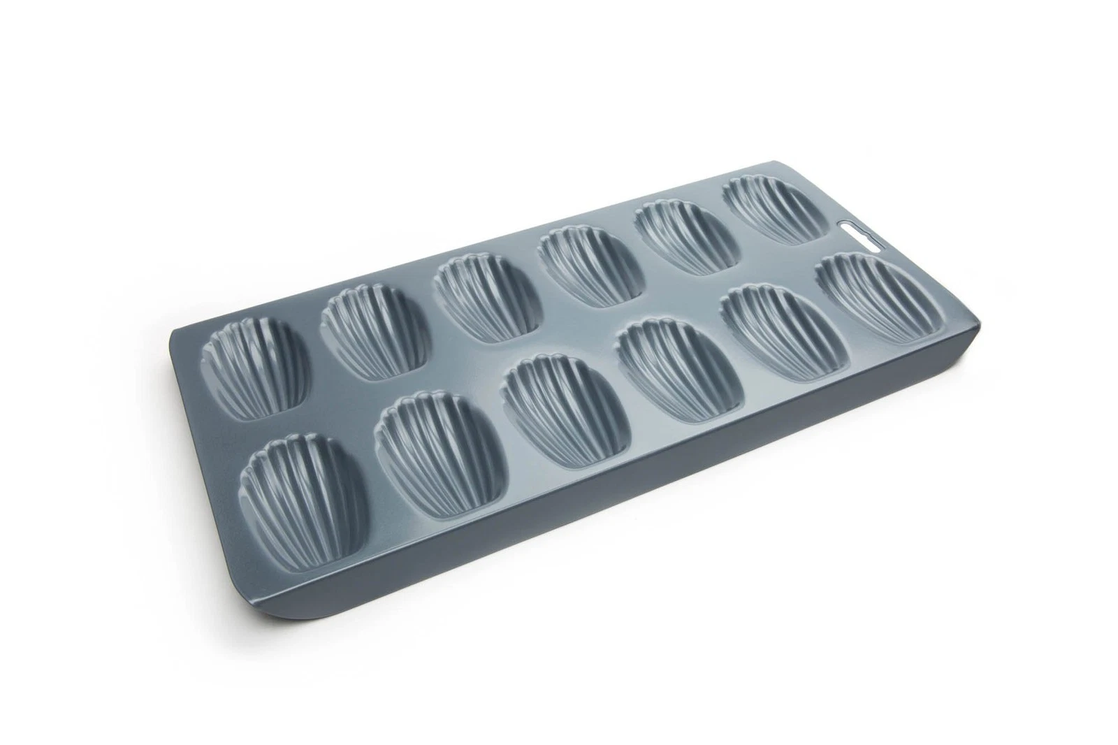 Non Stick 12 Cup Madeleine Baking Pan for Perfect French Cookies and Desserts